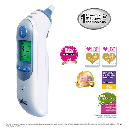 Thermometre Auriculaire Thermoscan7 De Braun Braun Aubert Thermometre Auriculaire Thermoscan7 De Braun Braun Aubert