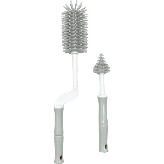 B-Set goupillons silicone gris  de Bo Jungle