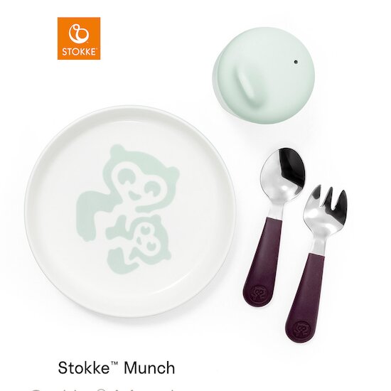 Munch set essentiels Menthe douce  de Stokke®