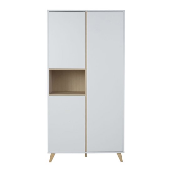 Loft armoire 3 portes 1 compartiment  Blanc  de Quax