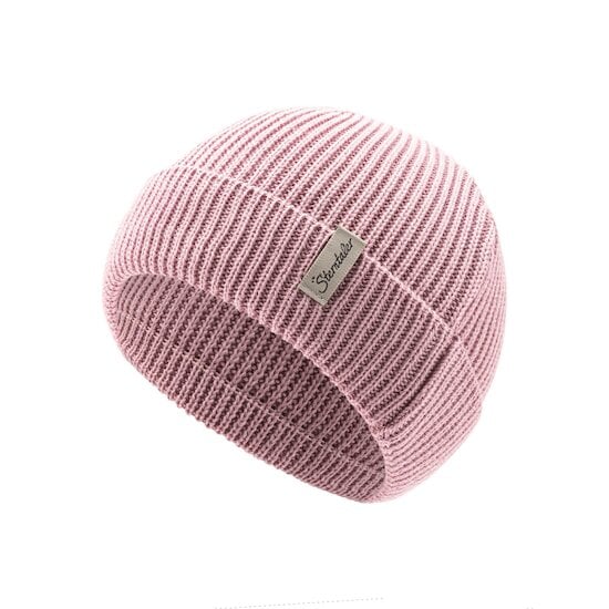 Bonnet tricot à revers Rose 43 cm de Sterntaler
