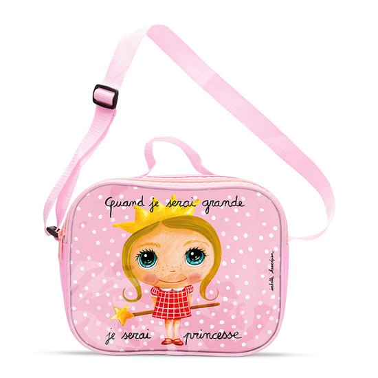 Lunch bag Princesse Rose  de Label Tour
