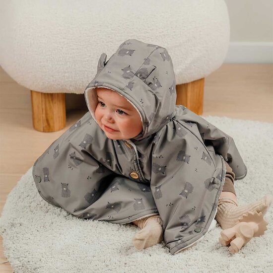 Poncho imperméable Groloudoux Kaki  de Noukies