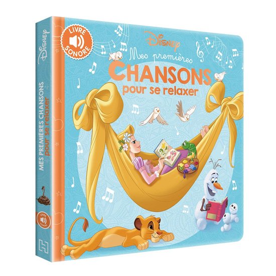 Disney Mes premières chansons pour se relaxer   de Hachette Jeunesse Disney