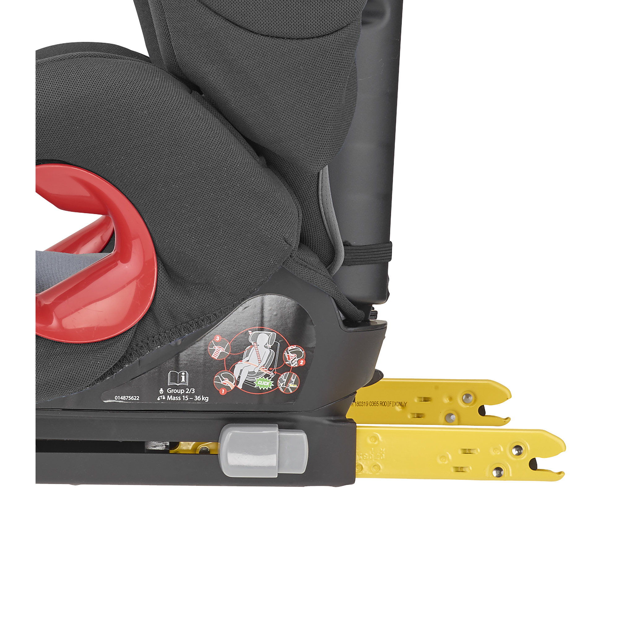 Rodi Xp Fix Basic Black De Bebe Confort Siege Auto Groupe 2 3 15 36kg Aubert