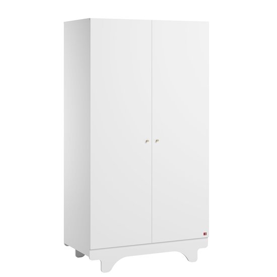 Playwood Armoire 2 portes Blanc  de Vox