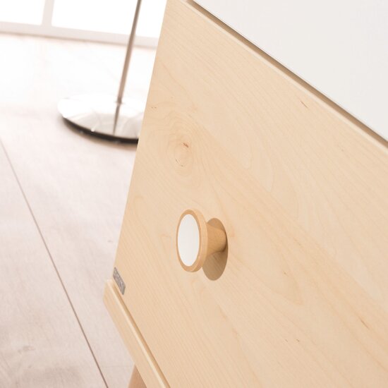 Ylvie Commode 2 compartiments Bouleau  de Paidi Ylvie Commode 2 compartiments Bouleau  de Paidi