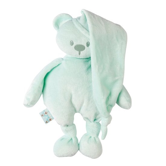 Lapidou peluche ours menthe  de Nattou