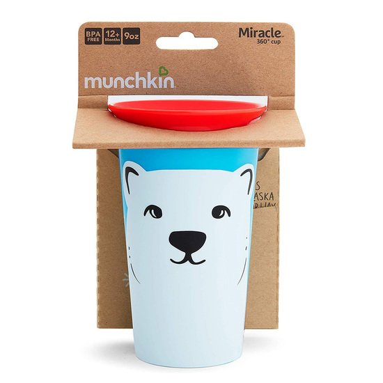 Tasse miracle 360 12M+ Ours polaire  de Munchkin
