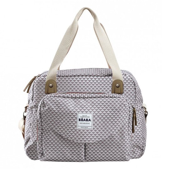Sac Genève 2 Grey / Coral  de Béaba