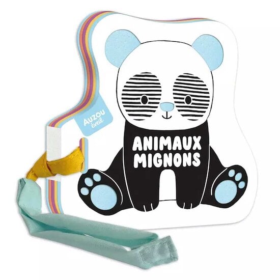 Mon premier livre poussette Noir & Blanc Animaux mignons  de AUZOU