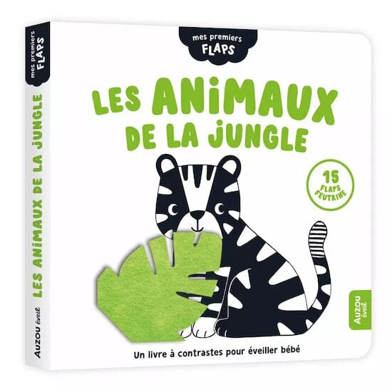 Mes premiers flaps Les Animaux de la Jungle  de AUZOU