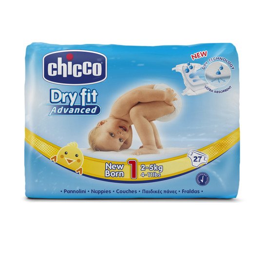 Couches dry fit advanced  T1 de Chicco