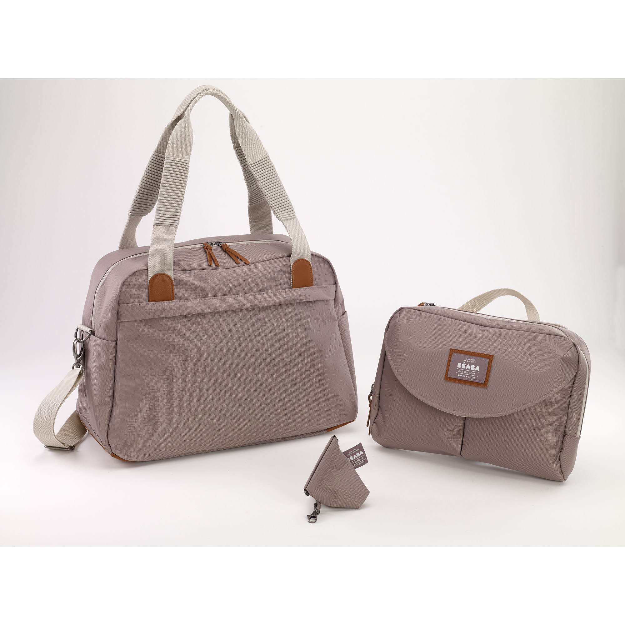 Geneve II Diaper Bag heather grey