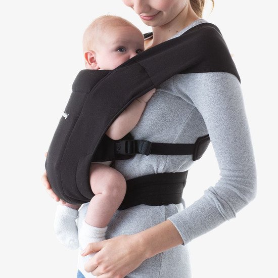 Porte Bebe Embrace Noir De Ergobaby Porte Bebe Ventral Aubert