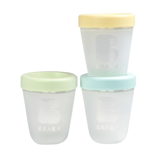 Portions silicone x3 Spring 200 ml de Béaba Portions silicone x3 Spring 200 ml de Béaba