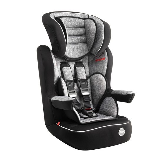 Siège auto Groupe 1/2/3 Luxe gris chiné  de Formula Baby