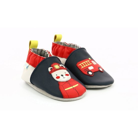 Chaussons Fireman Marine  de Robeez