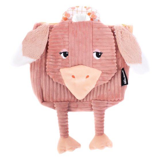 Pomelos L Autruche Sac A Dos Velours Rose De Les Deglingos Sacs Bebe Aubert Pomelos L Autruche Sac A Dos Velours Rose De Les Deglingos Sacs Bebe Aubert