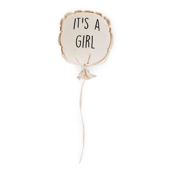 Ballon toile It's a girl  de Childhome