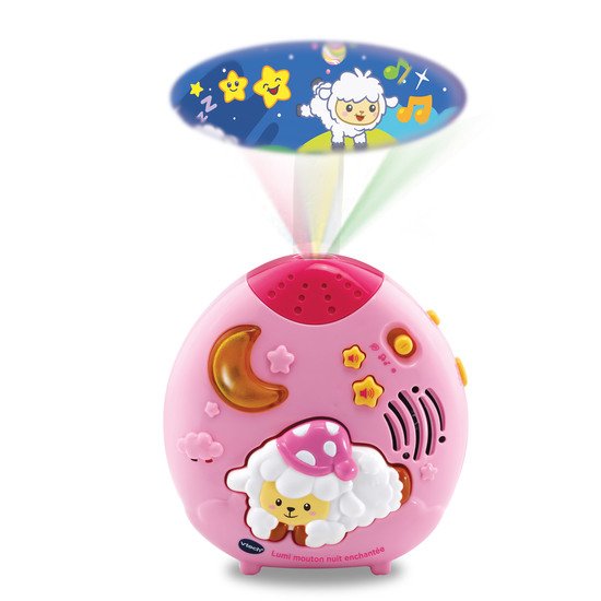 Lumi mouton Nuit Enchantée Rose  de Vtech