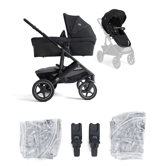 Poussette Vinca + Nacelle Ramble XL Eclipse  de Joie