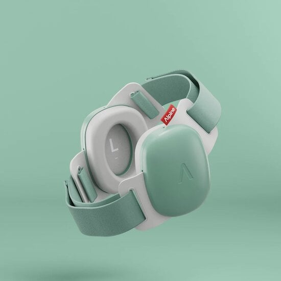 Protection auditive Muffy Baby New Vert  de Alpine