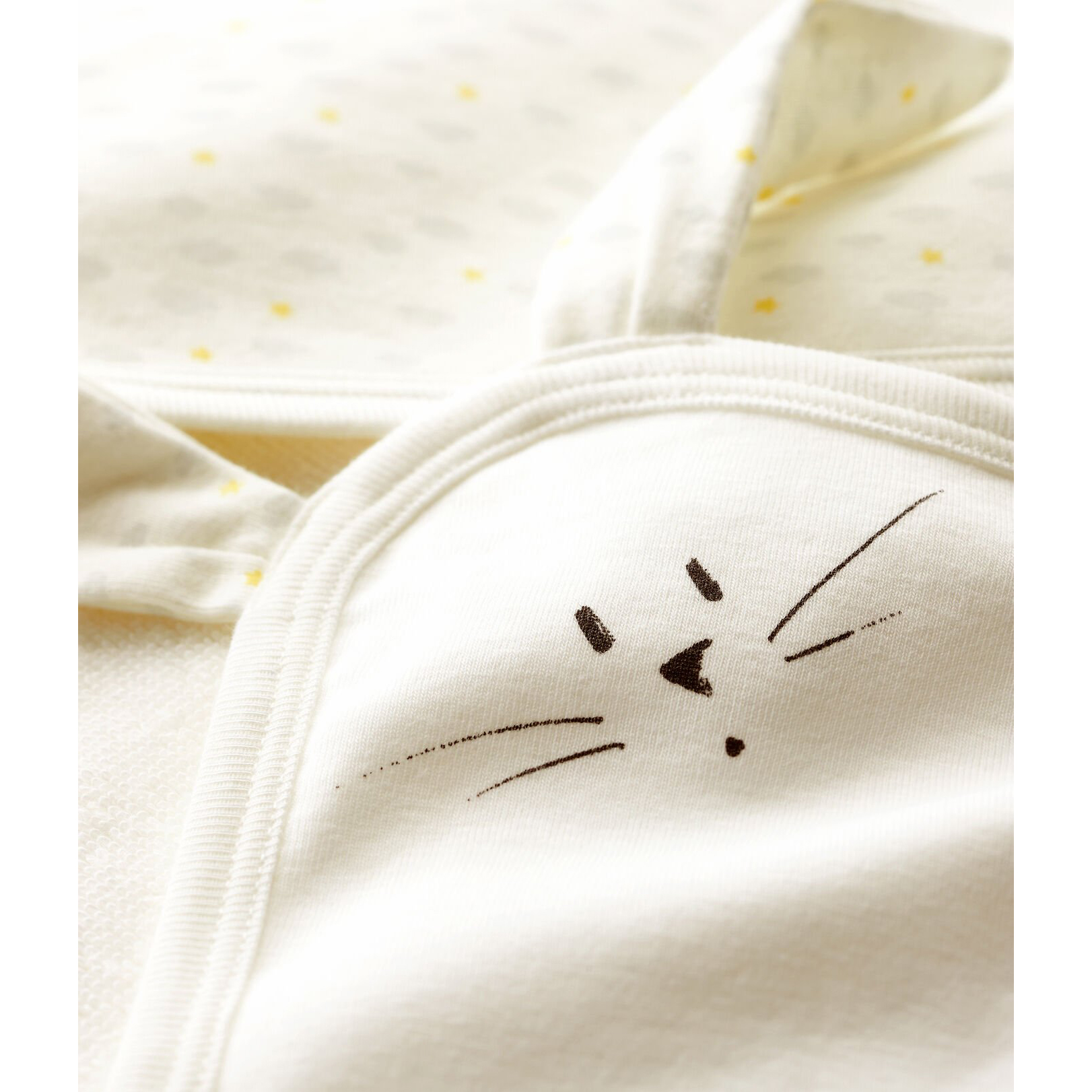 Moufles Anti Griffures En Tubique Marshmallow Taille Unique De Petit Bateau Gants Et Moufles Naissance Aubert