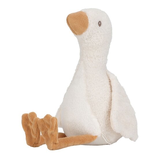 Newborn Peluche oie  25 cm de Little Dutch