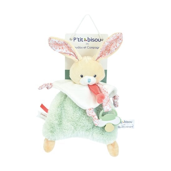 Iris et Malo Doudou attache tétine Iris  de P'tit bisou Iris et Malo Doudou attache tétine Iris  de P'tit bisou