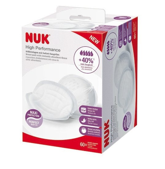 Coussinets d'allaitement High Performance 60 pièces   de Nuk