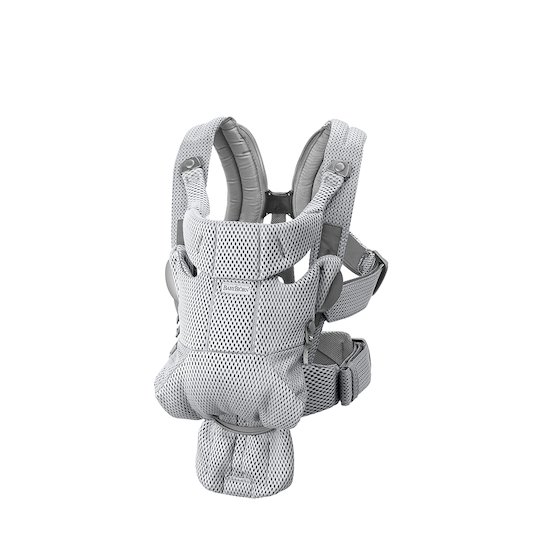 Porte bébé Mini mesh 3D gris beige - Made in Bébé