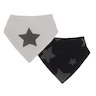 Lot de 2 bavoirs bandana