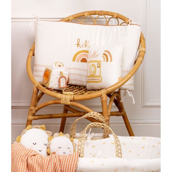 Sunlight Cube d'activités Jaune  de Sauthon Baby Déco Sunlight Cube d'activités Jaune  de Sauthon Baby Déco