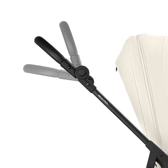 Poussette Melio Carbon Canvas White  de CYBEX Poussette Melio Carbon Canvas White  de CYBEX