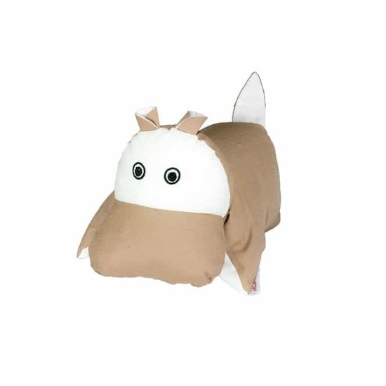 Peluche transformable Baby Hippopotame Brun Beige  de Kuli-Muli