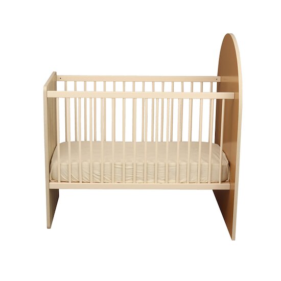 Arche Lit Bébé Évolutif Sepia / Caramel 60 x 120 cm de Sauthon Baby's Sweet Home