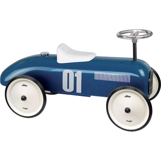 Porteur voiture vintage Bleu pétrole  de Vilac