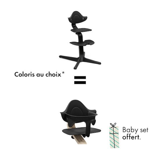 Offre Stokke  : baby set OFFERT pour l'achat d'une chaise haute Nomi   de Stokke®