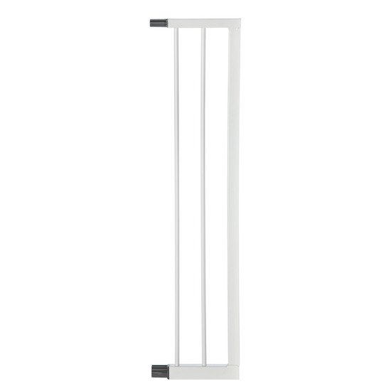 Extension barrière Easy Lock Light + Métal blanc 18 cm de Geuther