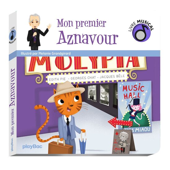 Livre musical Mon premier Aznavour  de PlayBac
