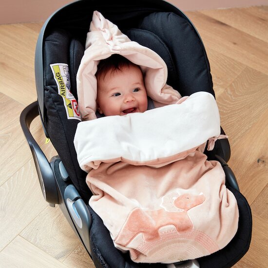 Popsie, Gigi & Louli Nid d'Ange Veloudoux Rose  de Noukies Popsie, Gigi & Louli Nid d'Ange Veloudoux Rose  de Noukies