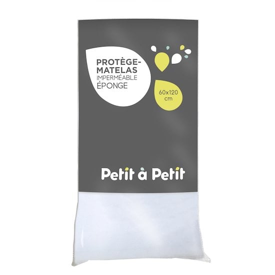 Alèse éponge Blanc  de Petit à petit