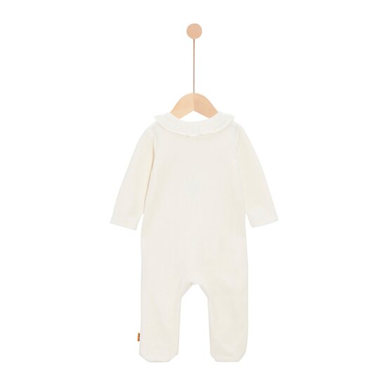 Cœur de pain d'épice Pyjama coton Ecru  de P'tit bisou