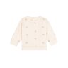 Sweatshirt bébé en coton imprimé bateau vintage