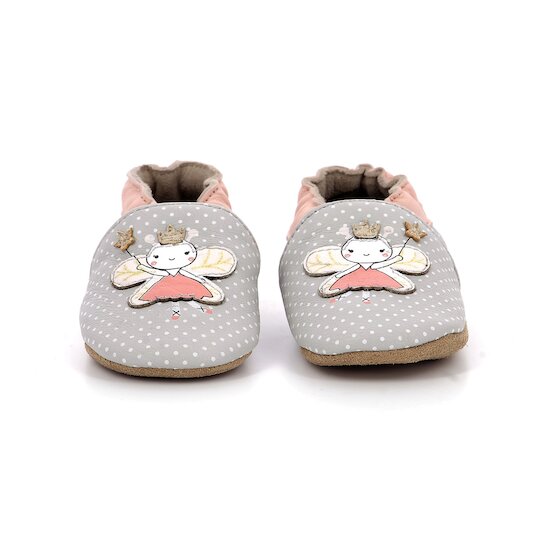 Chaussons Fancy Girl Gris clair de Robeez, Chaussons Fille : Aubert