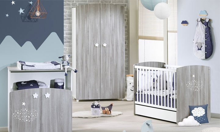 Chambre bébé complète Madavin