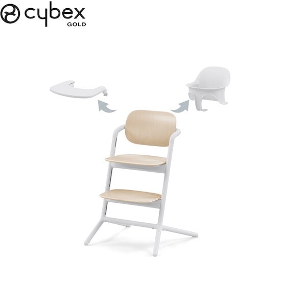 Chaise haute Lemo 3-in-1 Stand White  de CYBEX
