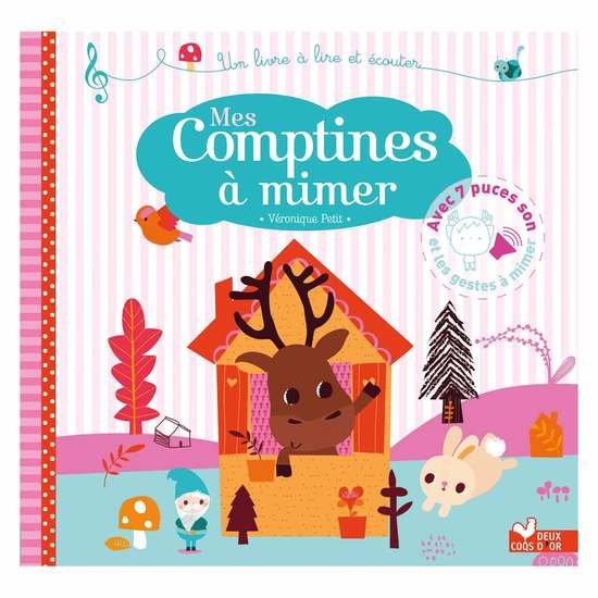 Livre Sonore Comptines Mes comptines à mimer  de Hachette Jeunesse