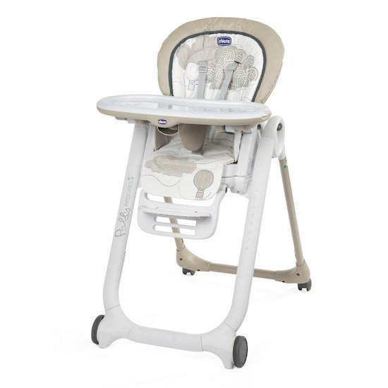 Chaise haute Polly Progres5 Clouds  de Chicco